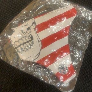 Hair glove USA 1/2 biker face covering